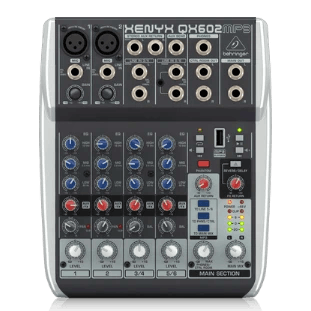Image of Audio Mixer Behringer Xenyx QX602 MP3