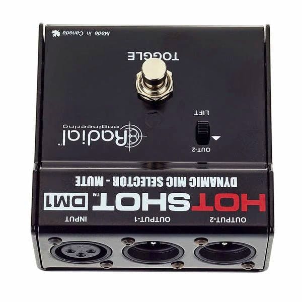 Image of Microphone Output Switcher Radial Engineering Hotshot DM1